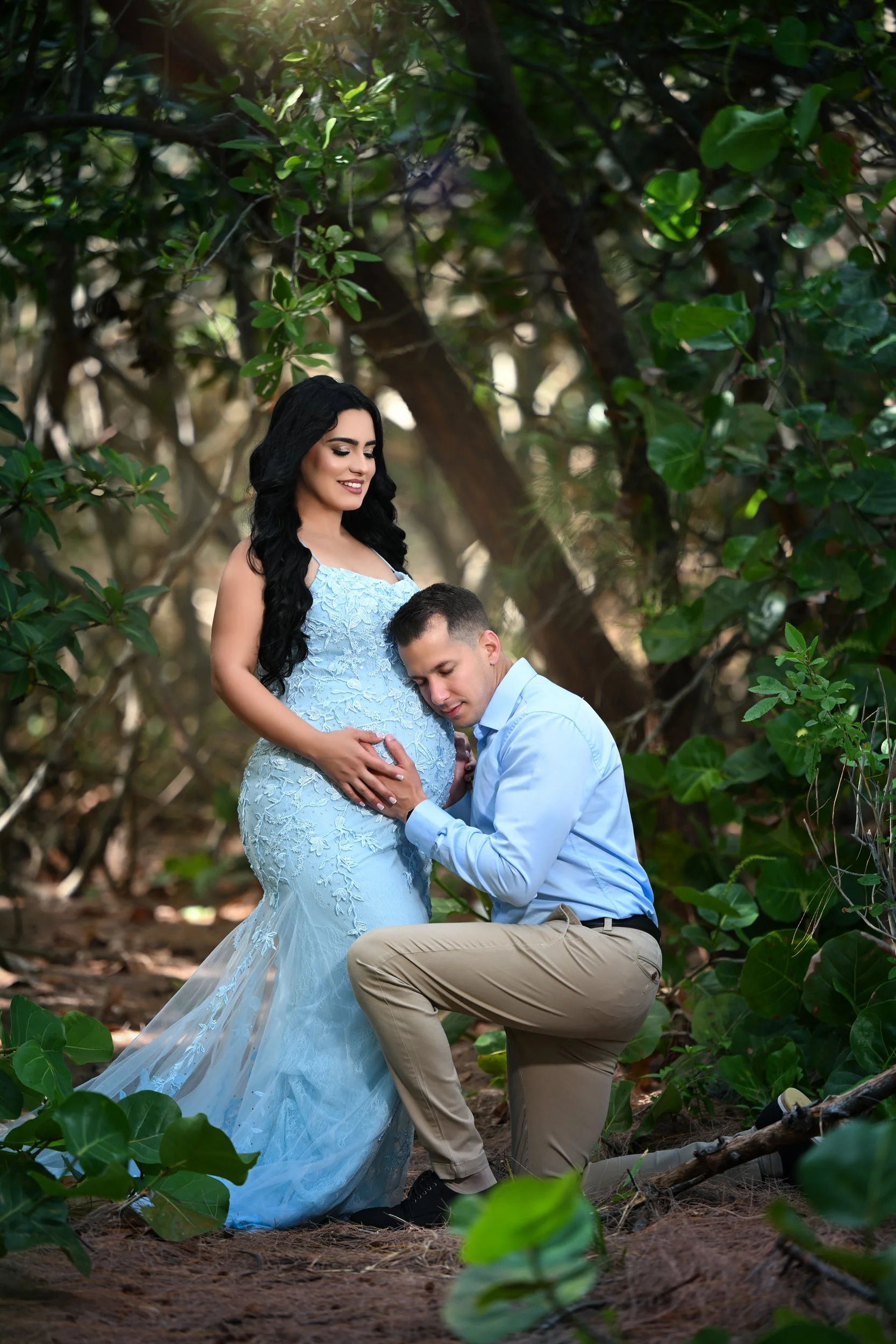 miami maternity photography at the beach