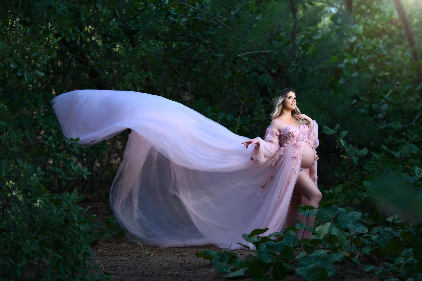 miami maternity photography at the beach