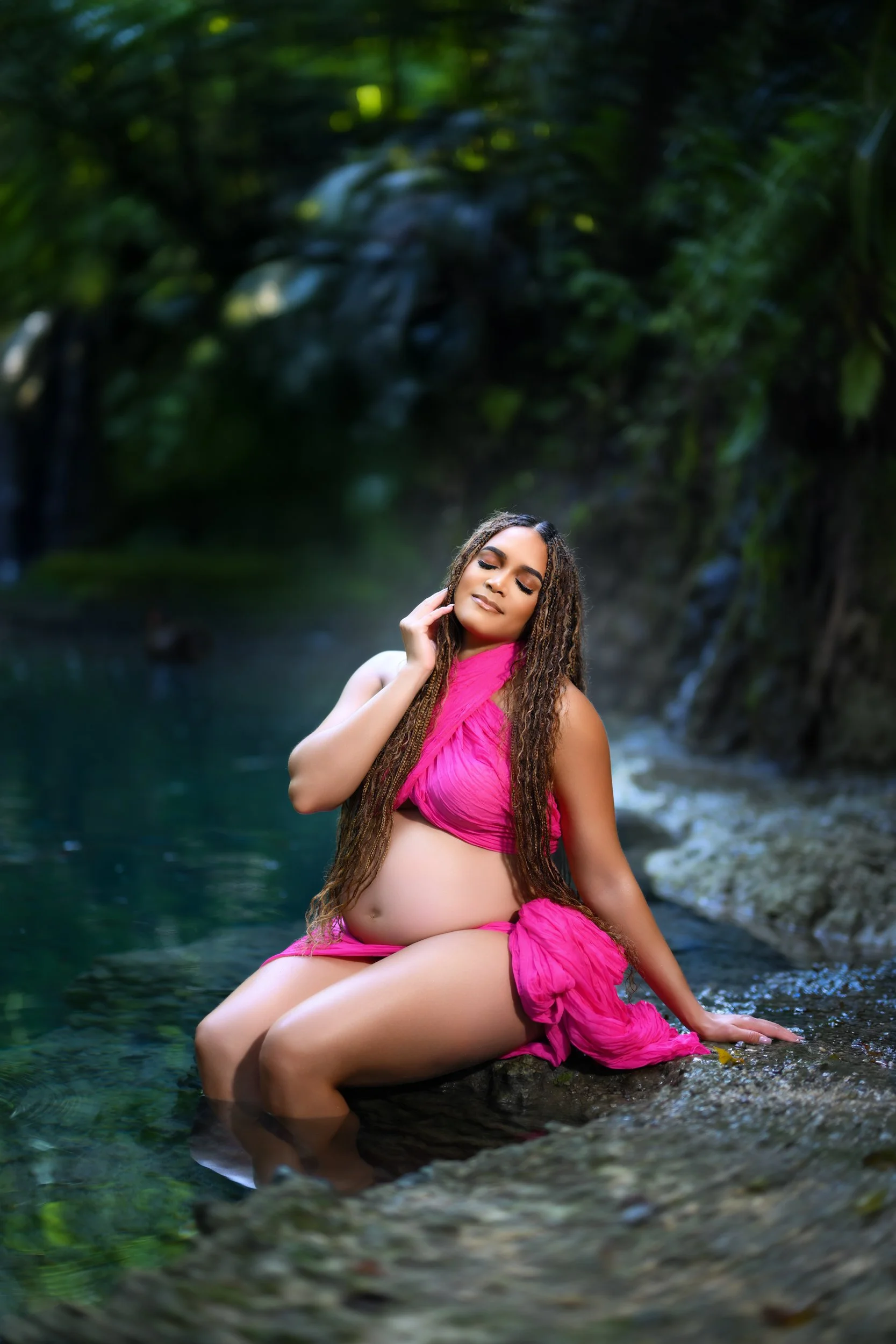 miami maternity photography at secret gardens miami
