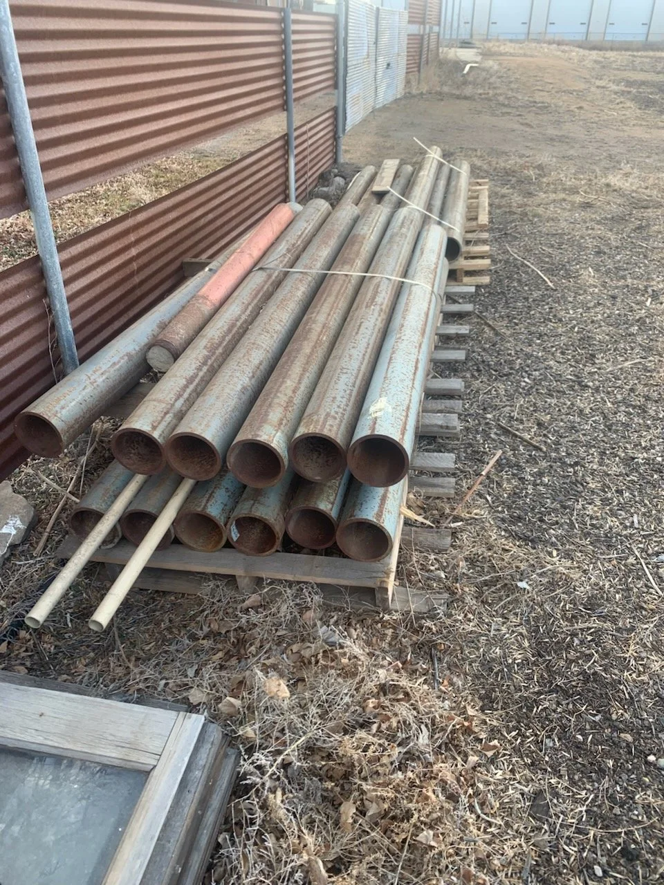 Thick Wall 8' Bollard Pipe