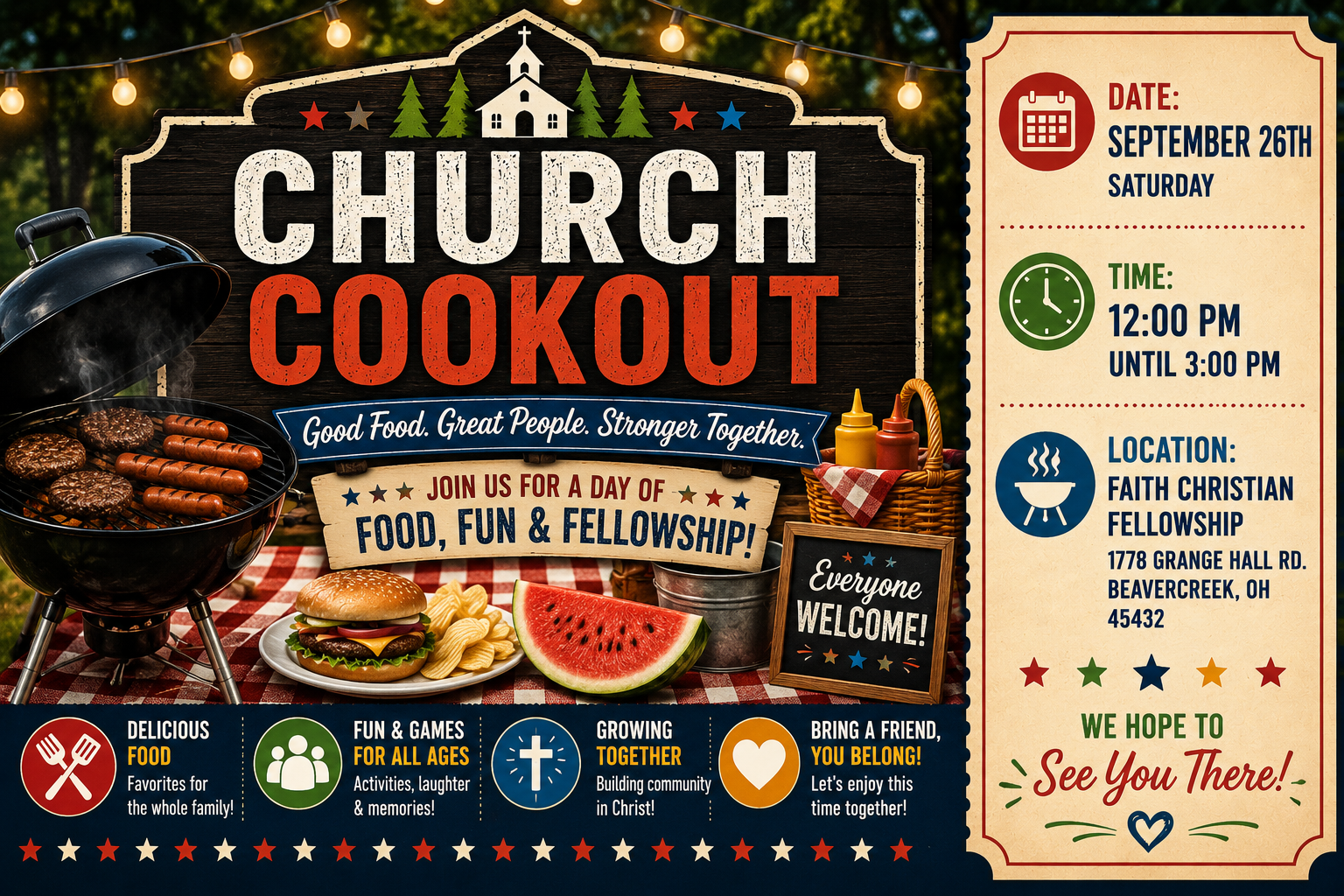Church Cookout