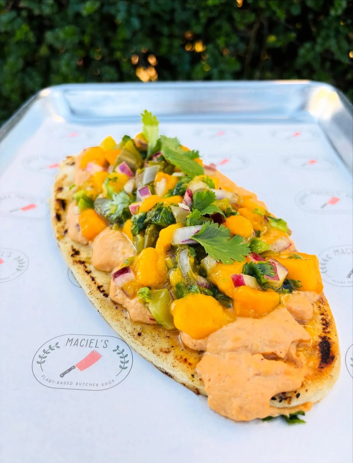 Sneak Peek: Chipotle Hummus Huarache w/ Mango Cactus Salsa! 

We&rsquo;re back with another Monday Night Pop-Up! In honor of Mexican Independence Day, we&rsquo;re celebrating our roots with a Mexican Night &mdash; join us Monday, 9/22 for a festive e