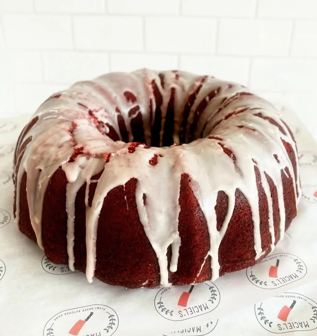 Red Velvet Cake - it&rsquo;s that time of year! ❤️🌱😋

#redvelvetcake #valentinesday #plantbased #vegan