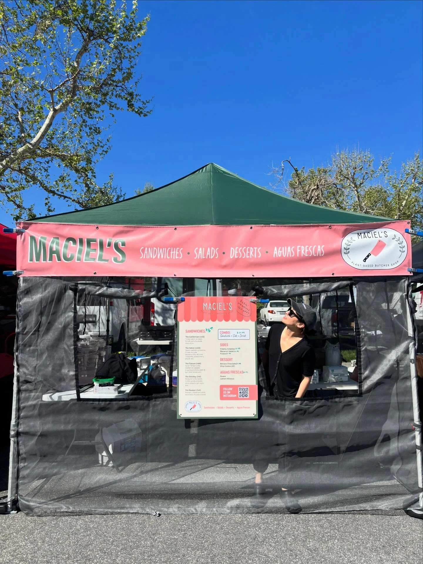 The calm before the storm. And the only photo we were able to take all day😅 Thank you @kcrw &amp; @kcrwevan for inviting us to be a vendor at PieFest - that was wild and a lot of fun! And thank you to all the old &amp; new customers who came by our 