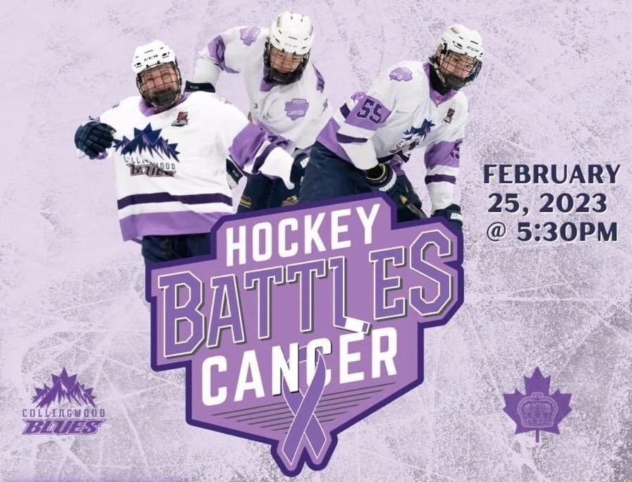 Hockey Battles Cancer