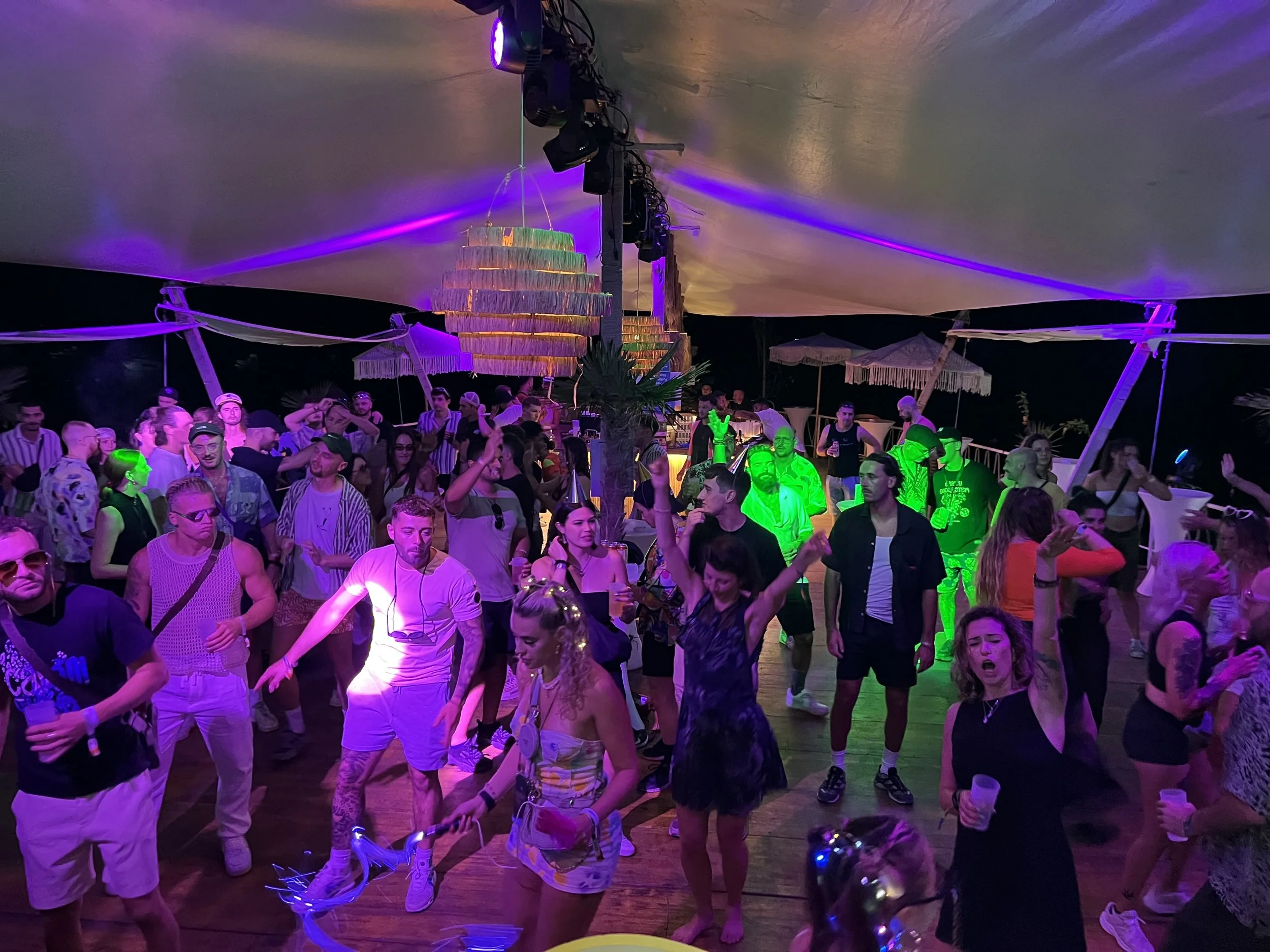 My view at the Yacht Club, ION Festival