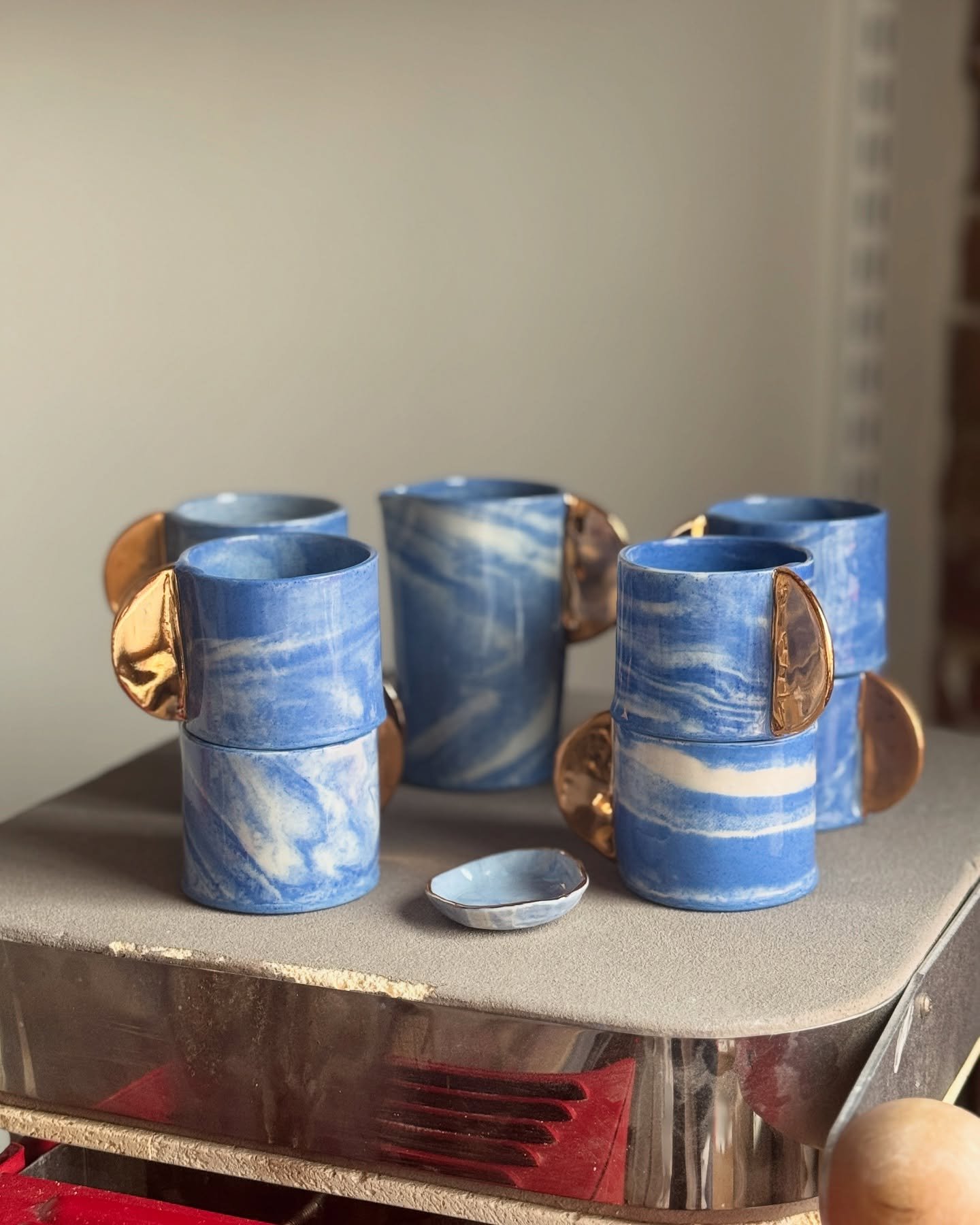 Firing marathon complete! My little kiln worked overtime and delivered beautiful results.