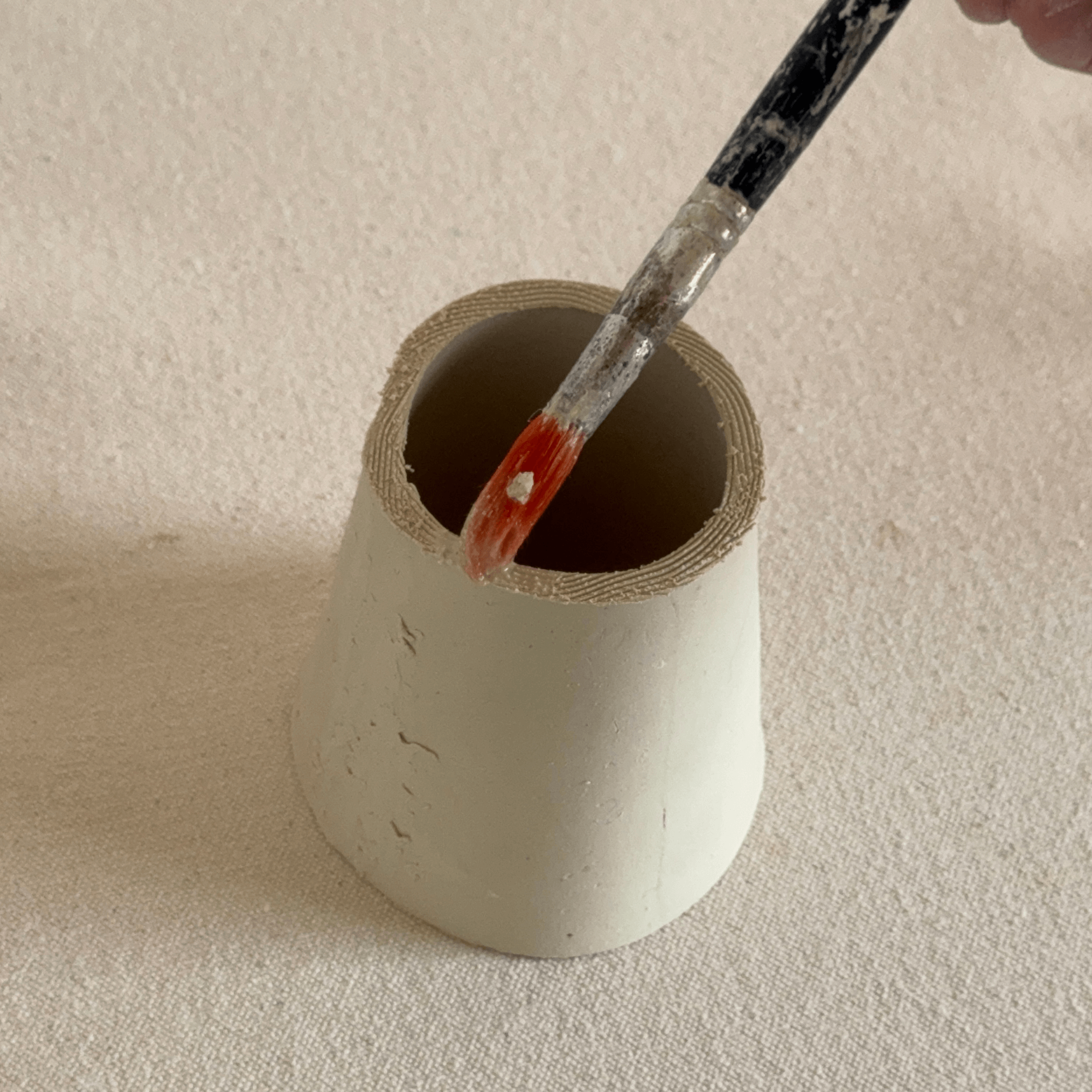 Brush slip