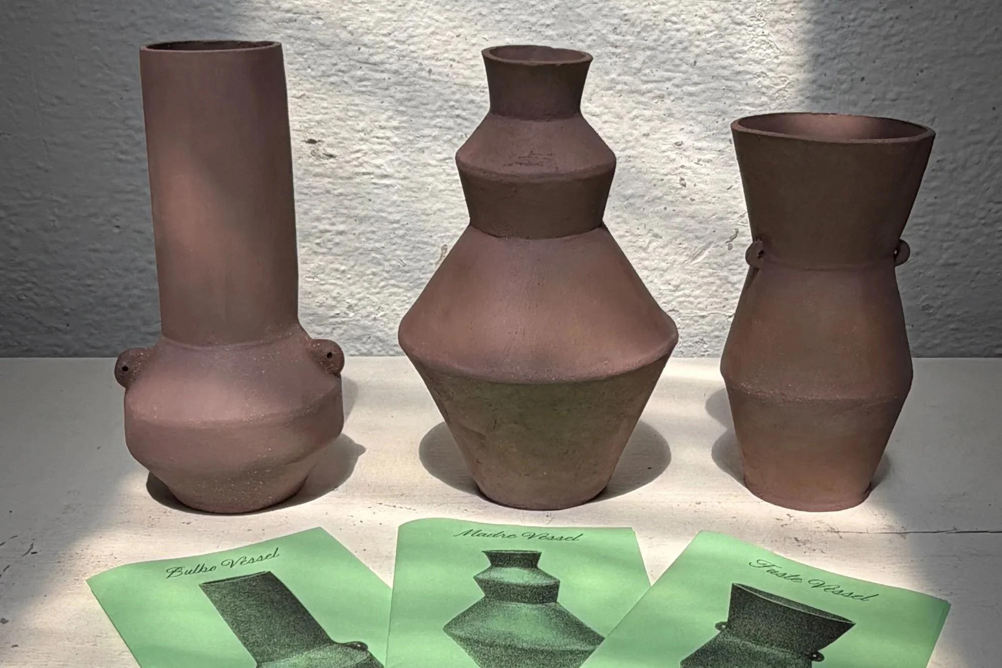 Booklet Nº3: Three New Slab Building Pottery Templates for Vases