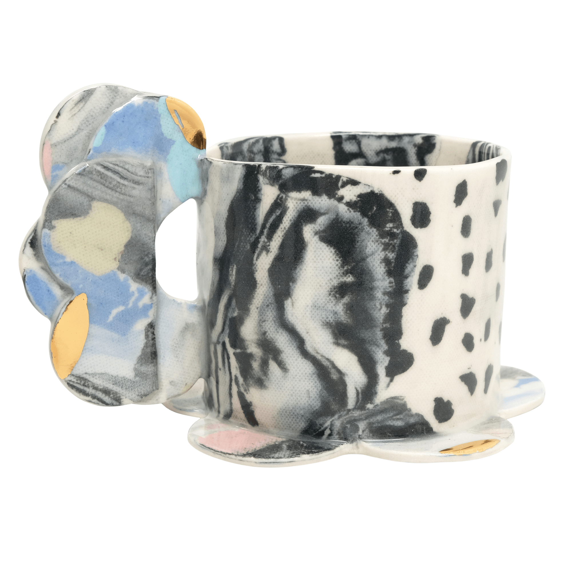 12oz Monochrome Meadow Mug