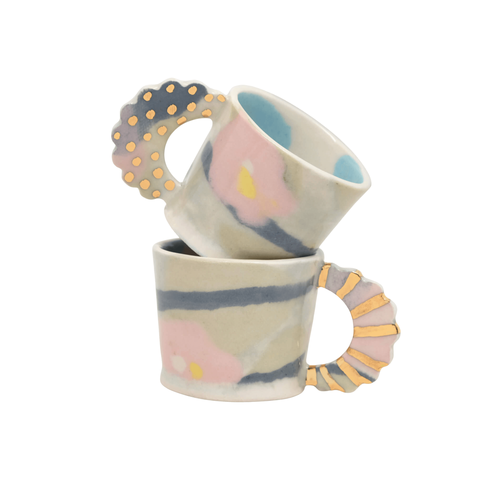 Marbled Bloom Espresso Cup Set ii