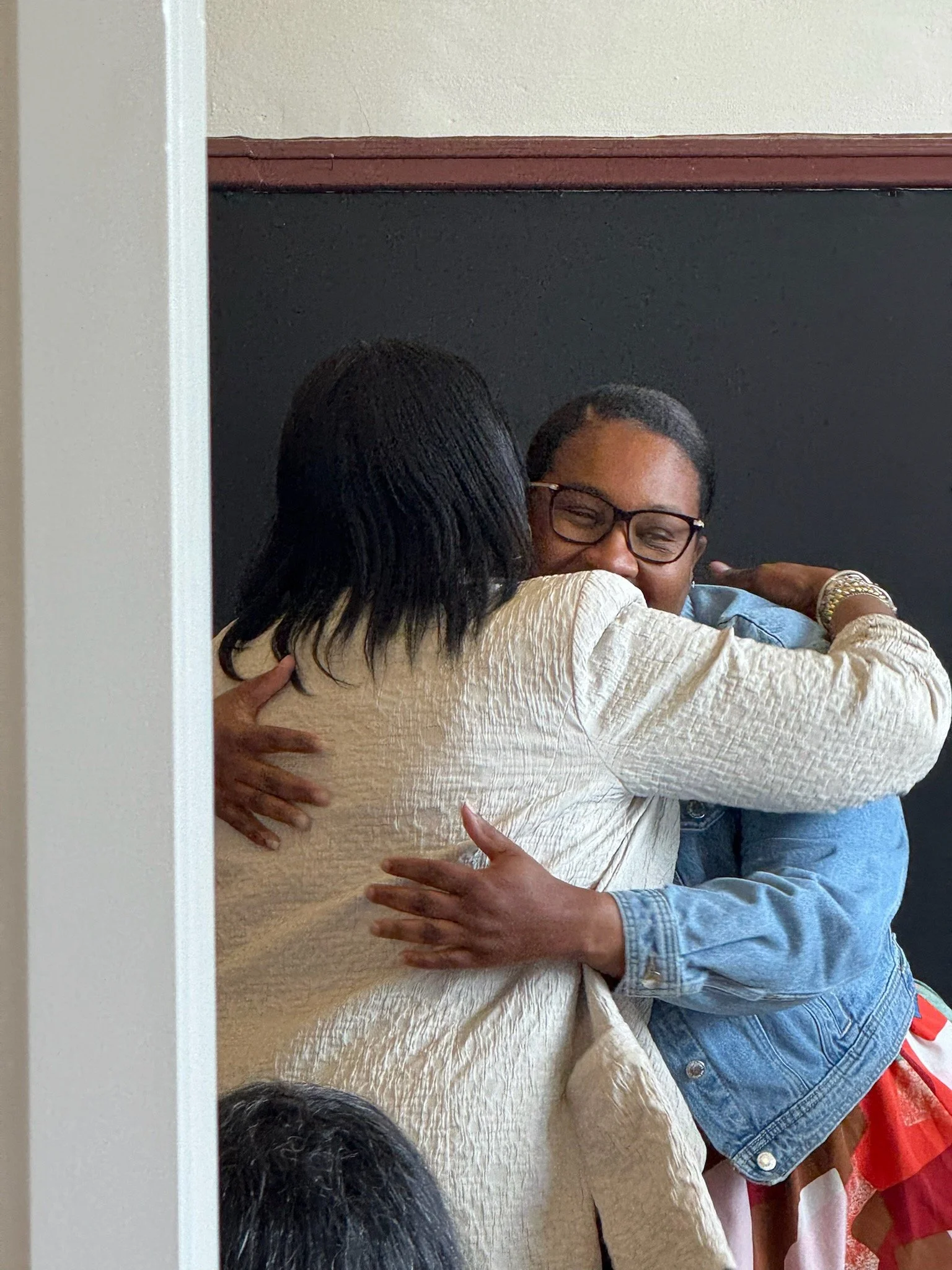 Pleasant Plain Pastor Marieka Williams and Monet Christmas