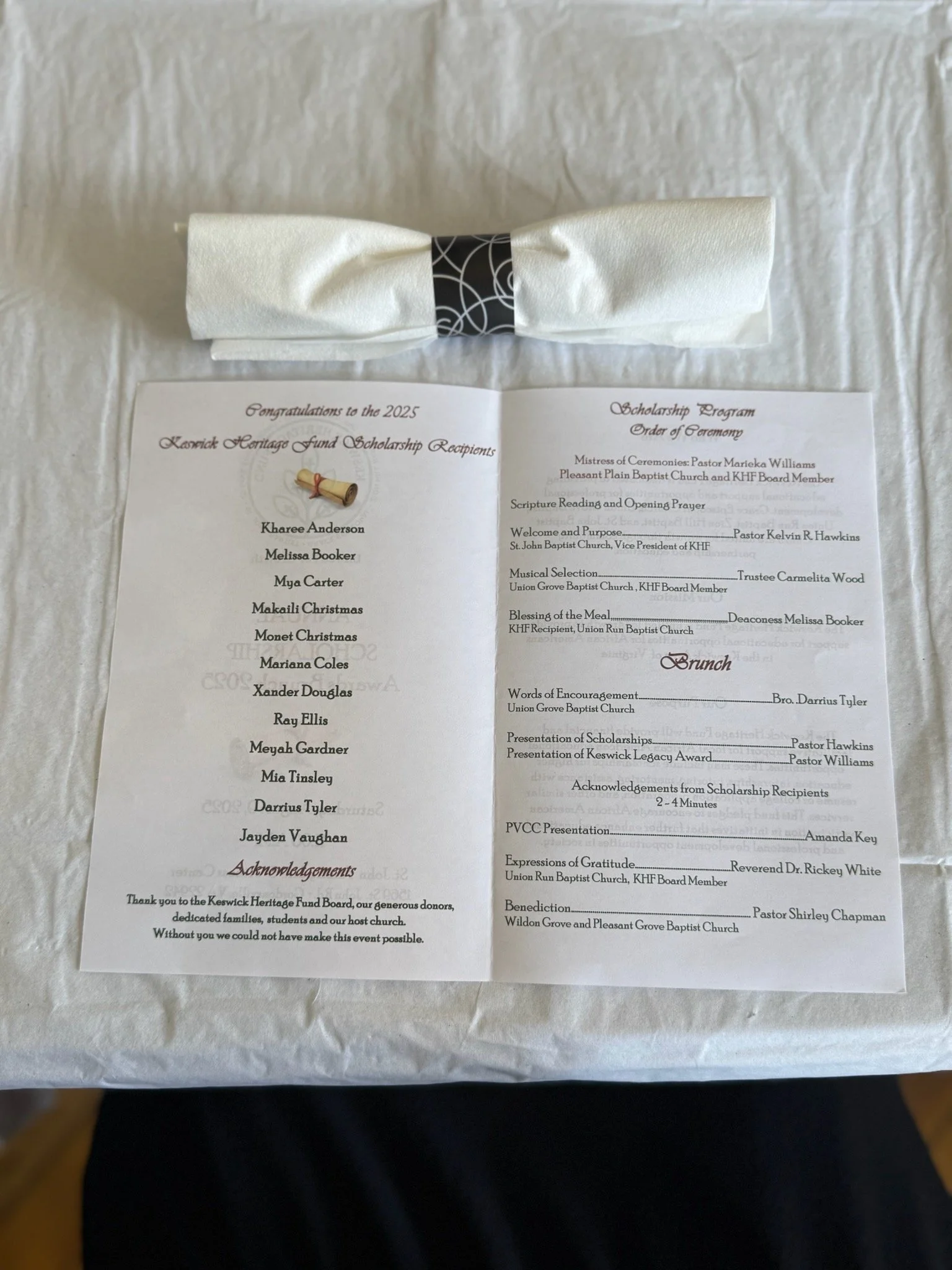 Reception program image