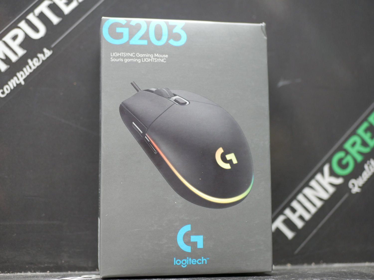 Logitech G203 RGB Wired Gaming Mouse — Think Green Computers