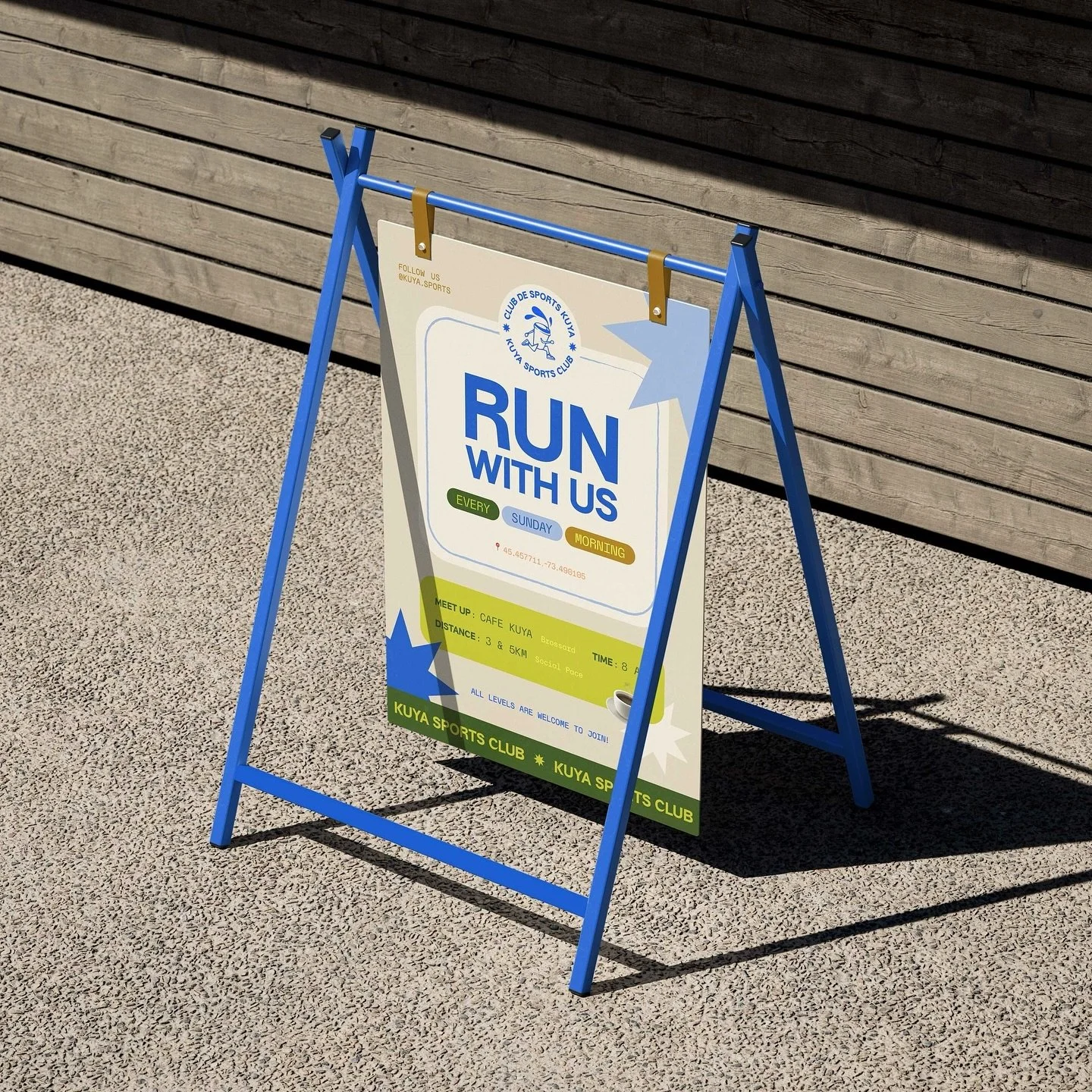 Over the past months, I had the chance to collaborate with Caf&eacute; Kuya, a local coffee shop, on a special brand extension for their new social running club! 🏃🏻🏃🏼&zwj;♀️🏃🏾&zwj;♂️While their original brand identity was already established (n