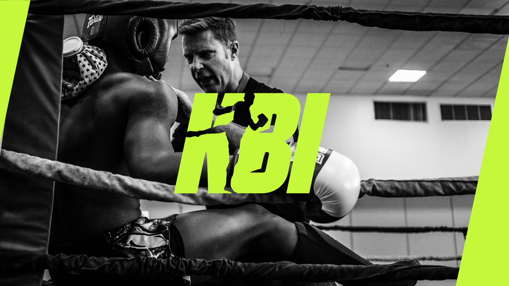 Kickboxing Ireland brand visuals