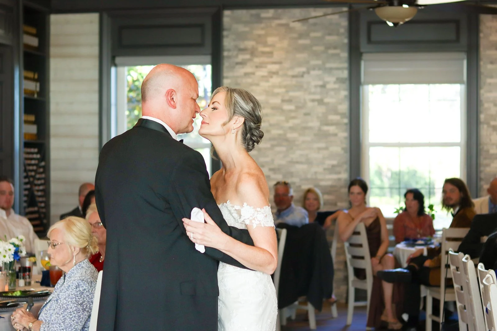 Bride and groom portrait by Central Florida wedding photographers