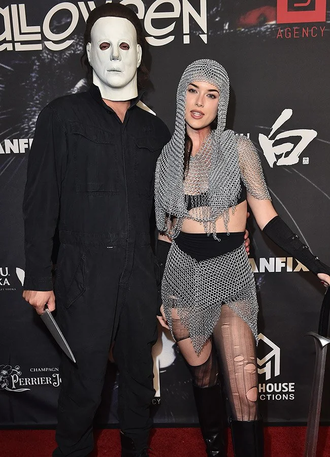 Lauren Summer and guest at Unruly party