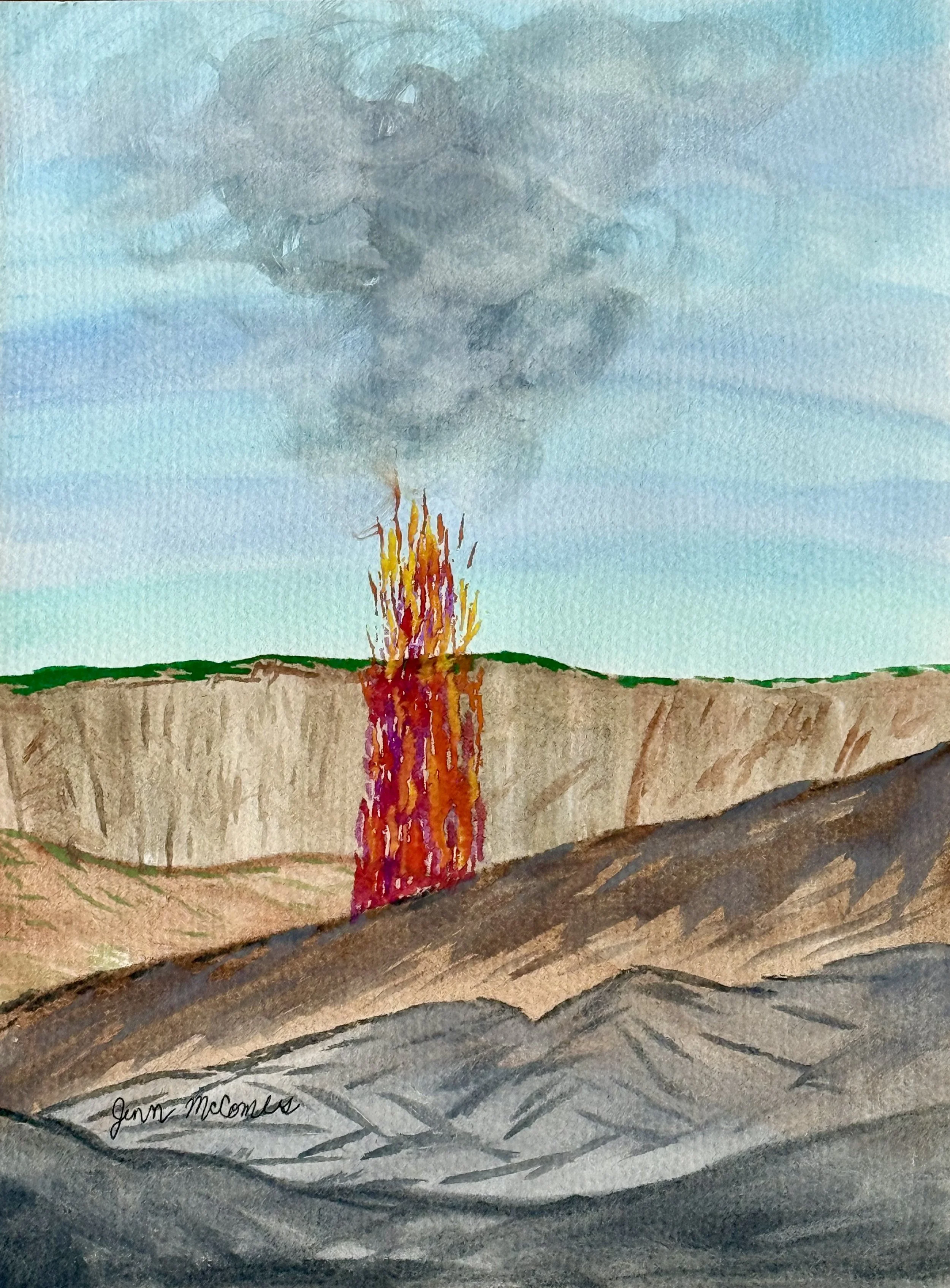 Kilauea Lava Rising - Full Painting.jpeg