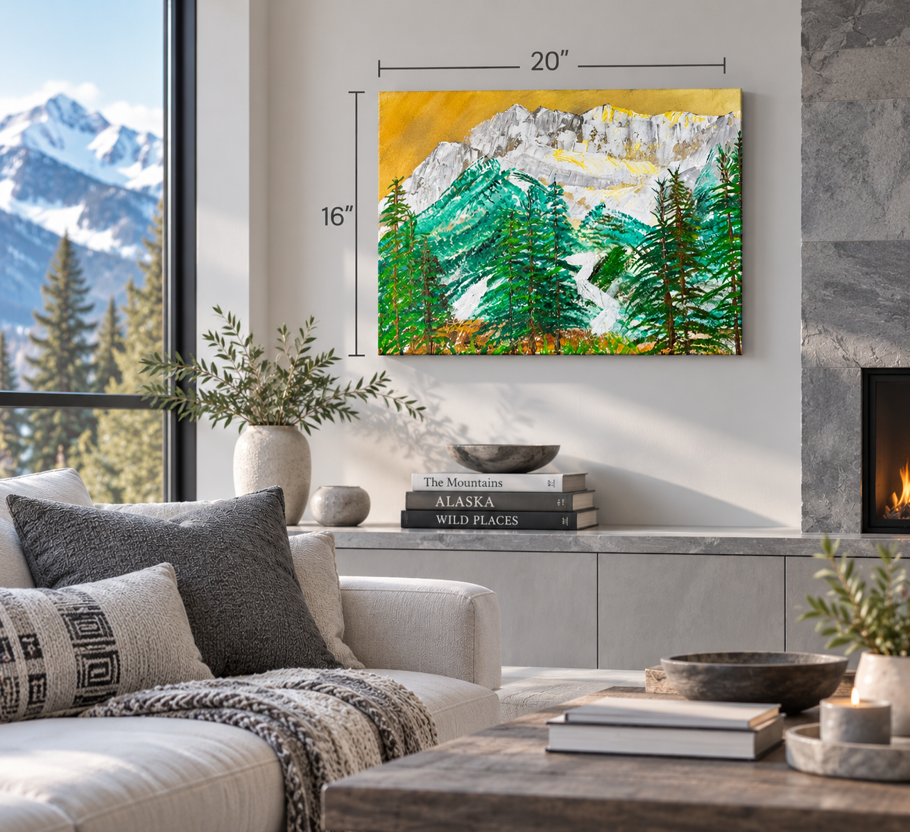 Golden Morning, Mt. Alyeska_Sample Set Up.png