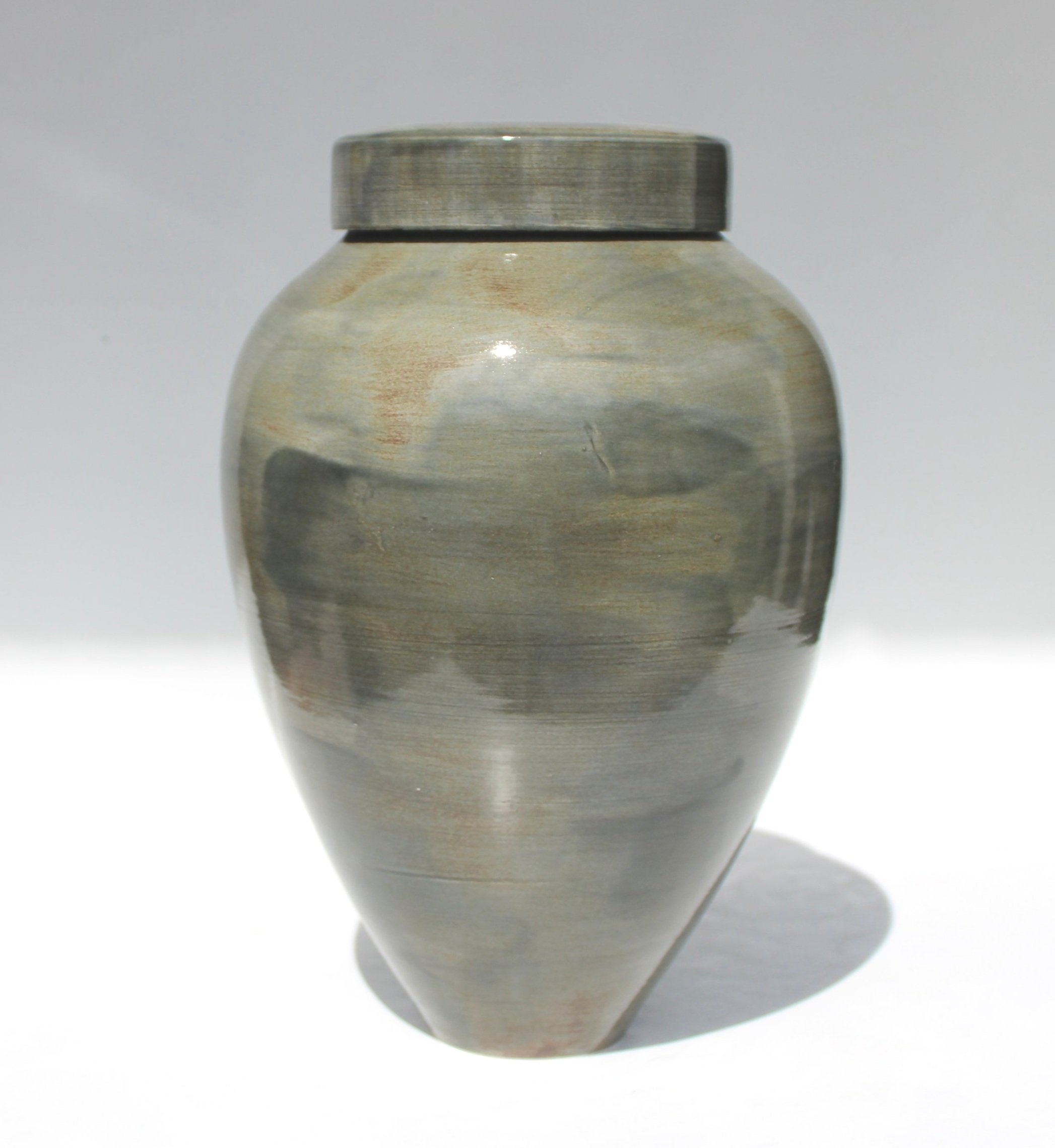 Large Green Urn