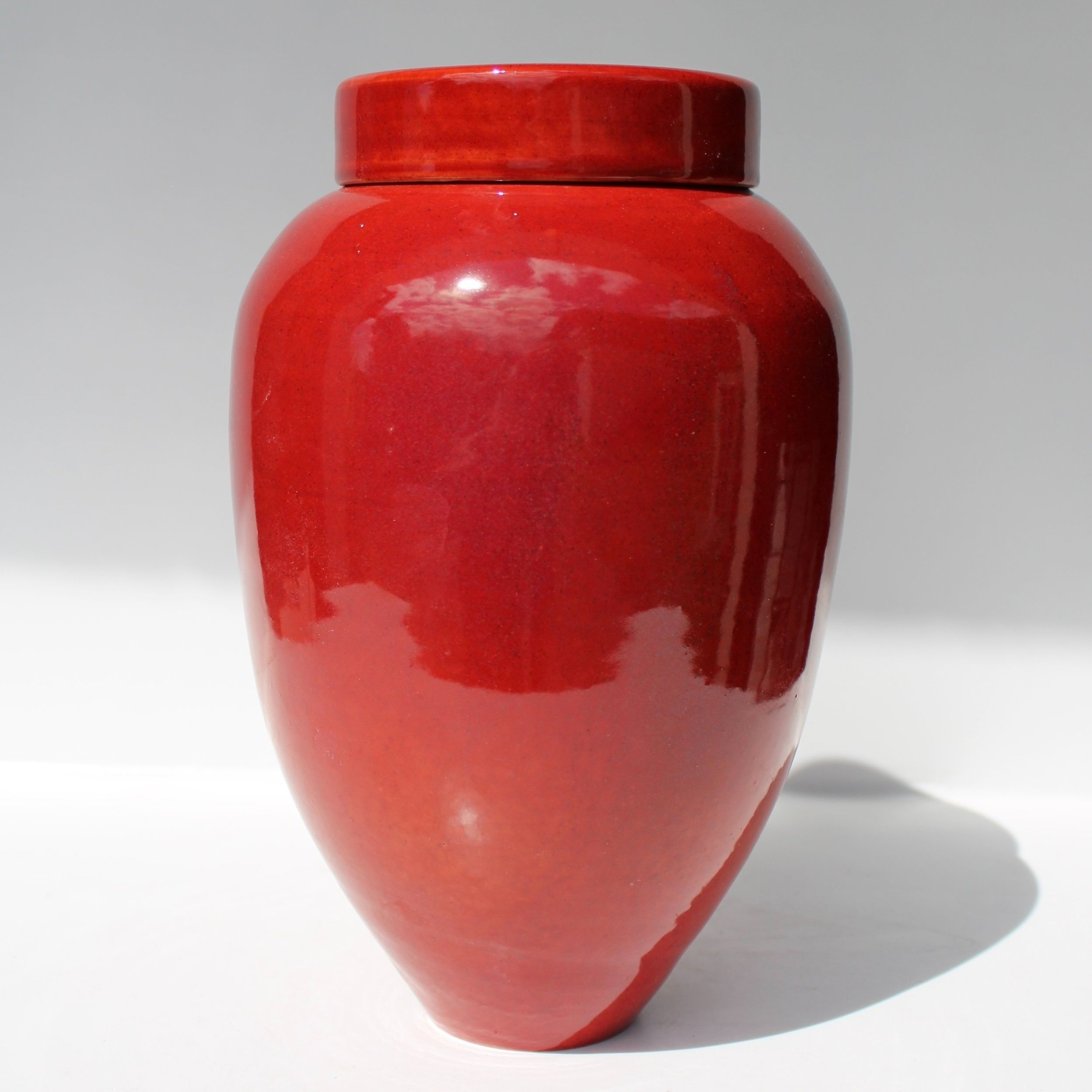 Artisan ceramic urn
