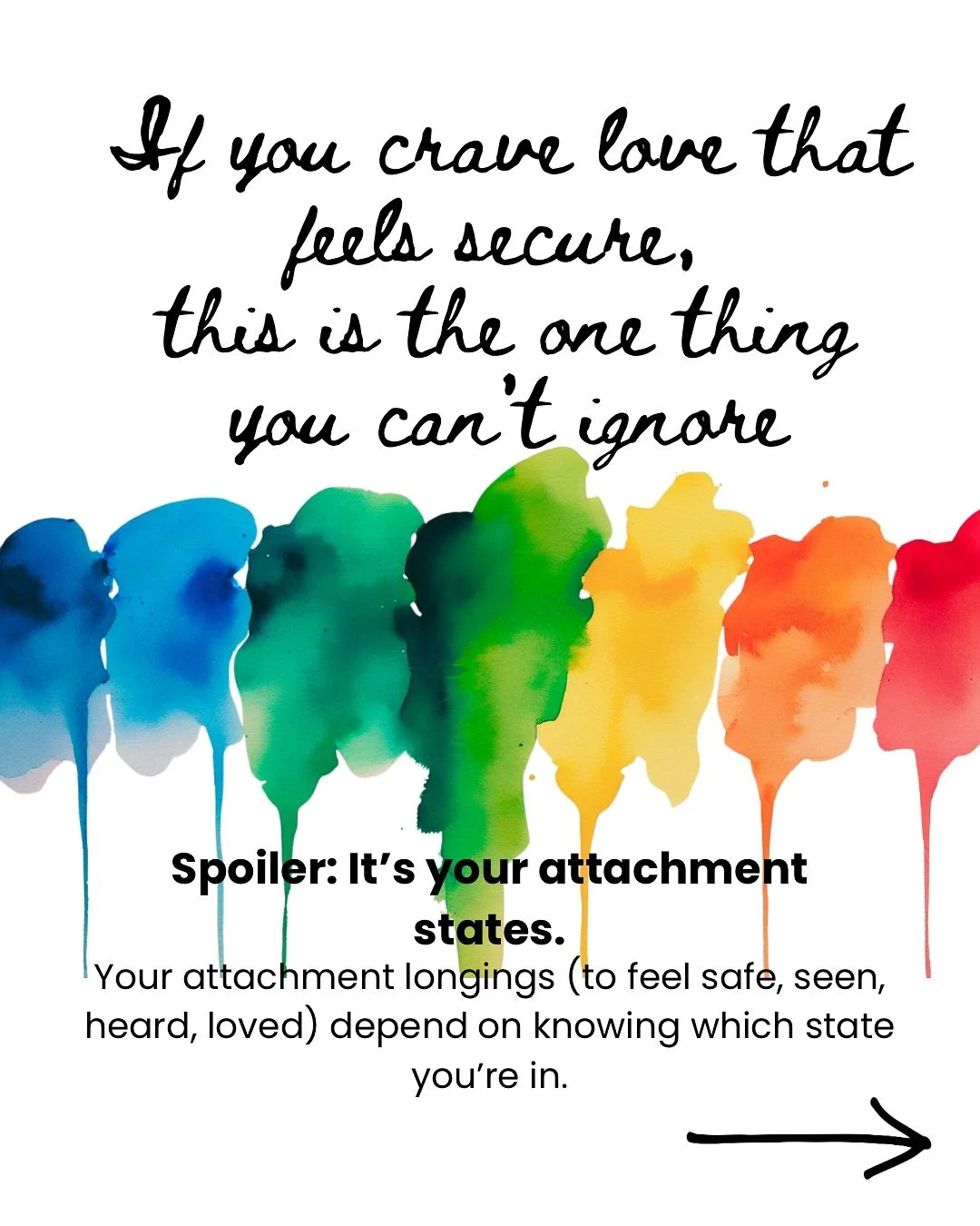 You are not your attachment (meaning you aren't solely anxiously attached, avoidantly attached, or securely attached). There are times where even the most secure can learn towards avoidance and anxious tendencies. And the opposite there are times whe
