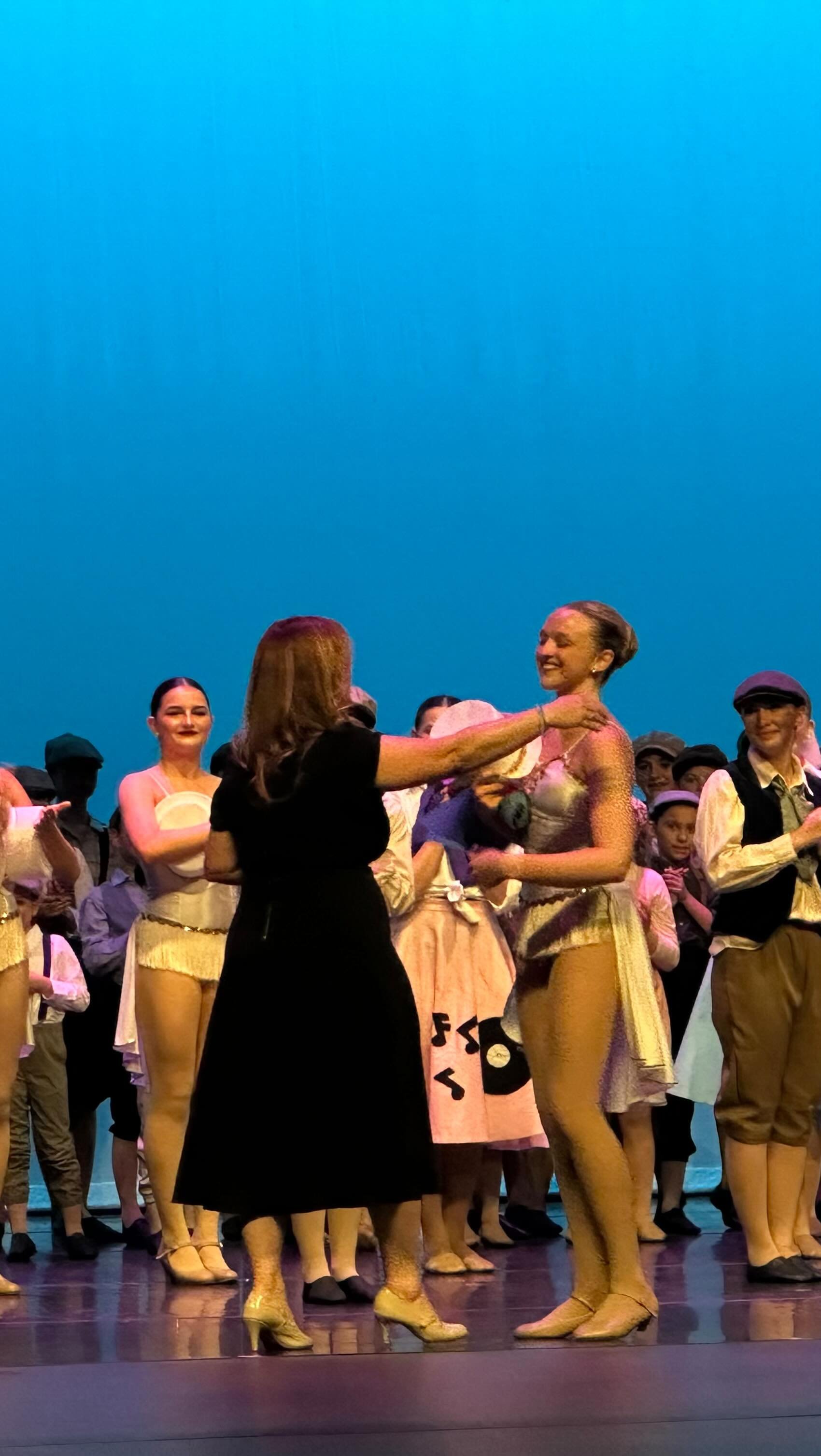 Congratulations to Allison Tinsley, the second recipient of the Joan Kall Stewart Memorial Scholarship, which was awarded on Saturday evening during the opening performance of “From Ballet to Broadway.”
This $500 scholarship is given to