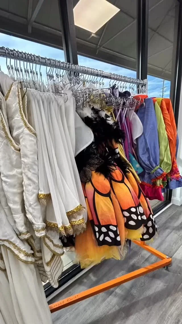 This past weekend’s Nutcracker fittings were a whirlwind of tulle, sequins, and teamwork — and our dancers are looking incredible! Over three days, Miss Courtney fit 158 costumes between our Company and Community Cast. To date, we’v