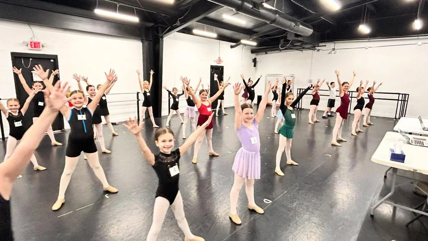 Thank you to everyone who joined us for Spring Concert auditions this past weekend. It was a Saturday full of Community Cast and Company auditions for Peter and the Wolf and Repertory Works, as well as auditions for Eva&rsquo;s student choreography p