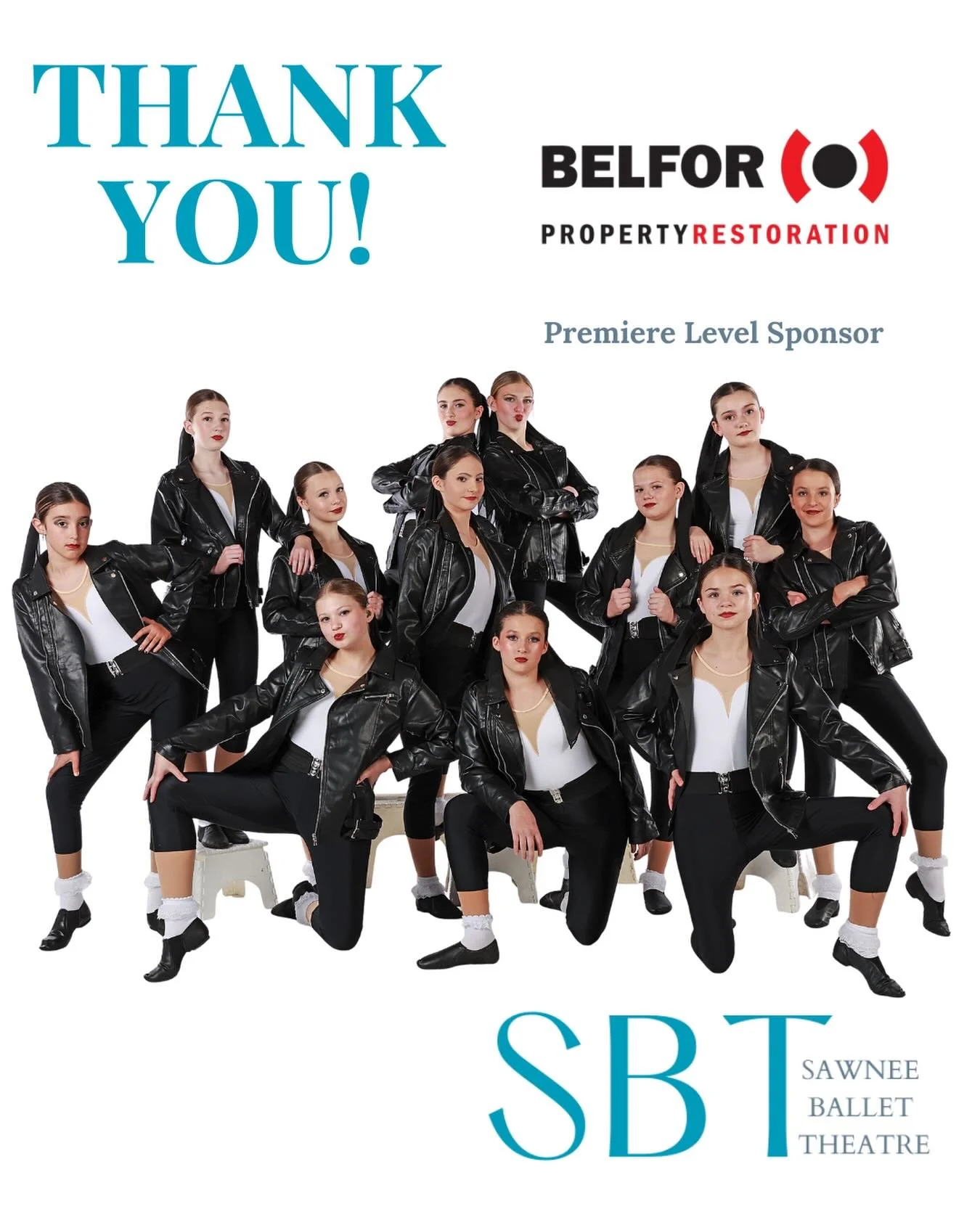 Thank you to our Premiere Sponsor, BELFOR Property Restoration, for supporting Kensie King and sponsoring the Greased Lightning costumes for our Grease production number. We are incredibly grateful for your support!

Because of BELFOR&rsquo;s generos