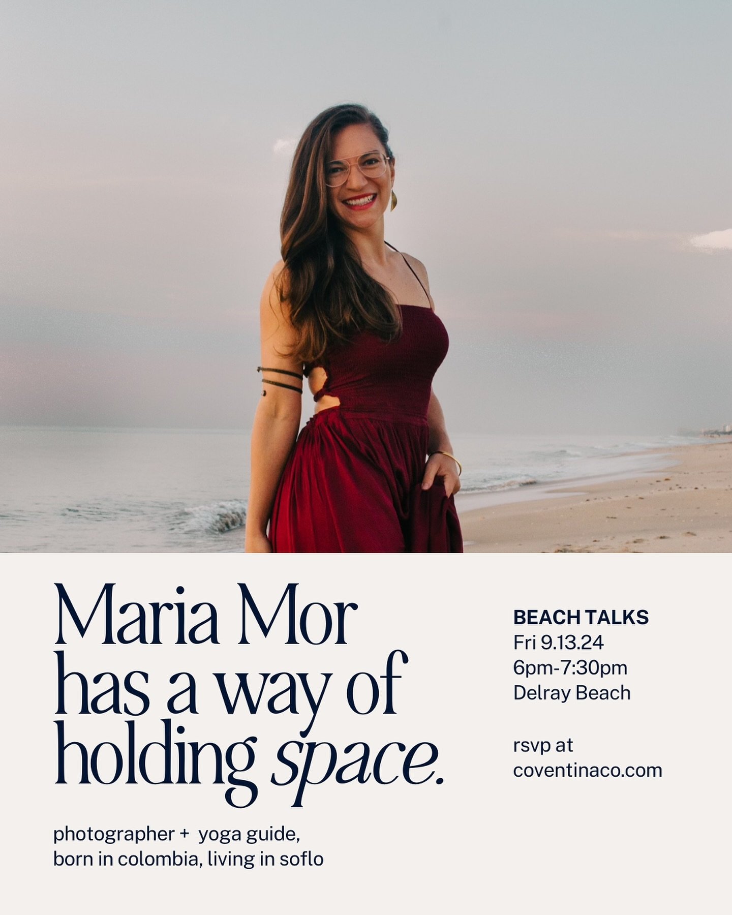 During a photo shoot with clients, teaching a yoga class, or guiding one of her signature elemental tea experiences, Maria&rsquo;s energy makes people feel comfortable, seen, and in the moment.

She&rsquo;s the type of person that can become fast fri