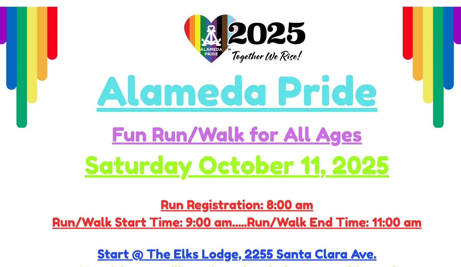 Pride 5K Fun Run/Walk for All Ages