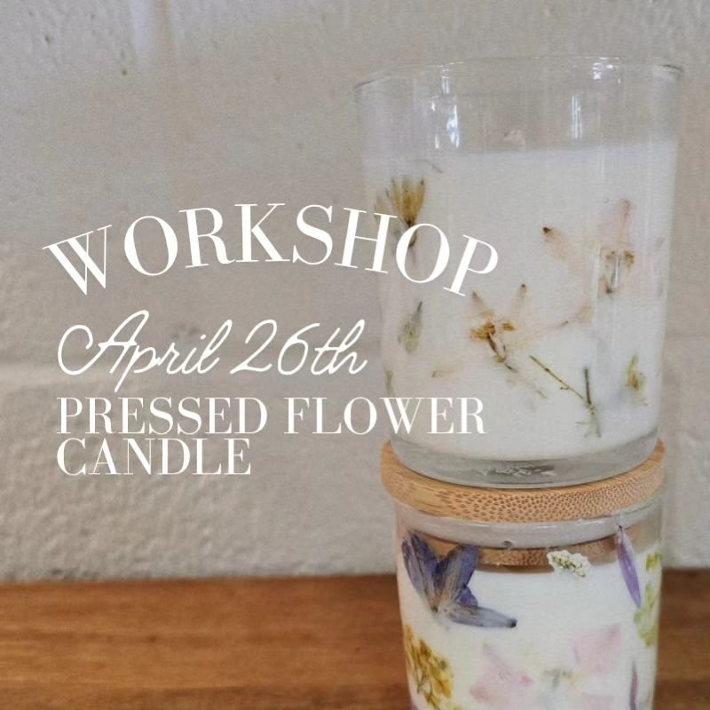 WORKSHOP 🌸✨️ Pressed Flower Candle

$45.00
Date: Friday April 26th
Time: 6:00PM
Location: Moonlight Flowers - 106 Centennial Sq, Sparwood

In This Creative, Hands-On Workshop You Will Be Making Your Own 7oz Candle! We Will Be Using Pressed Flowers T