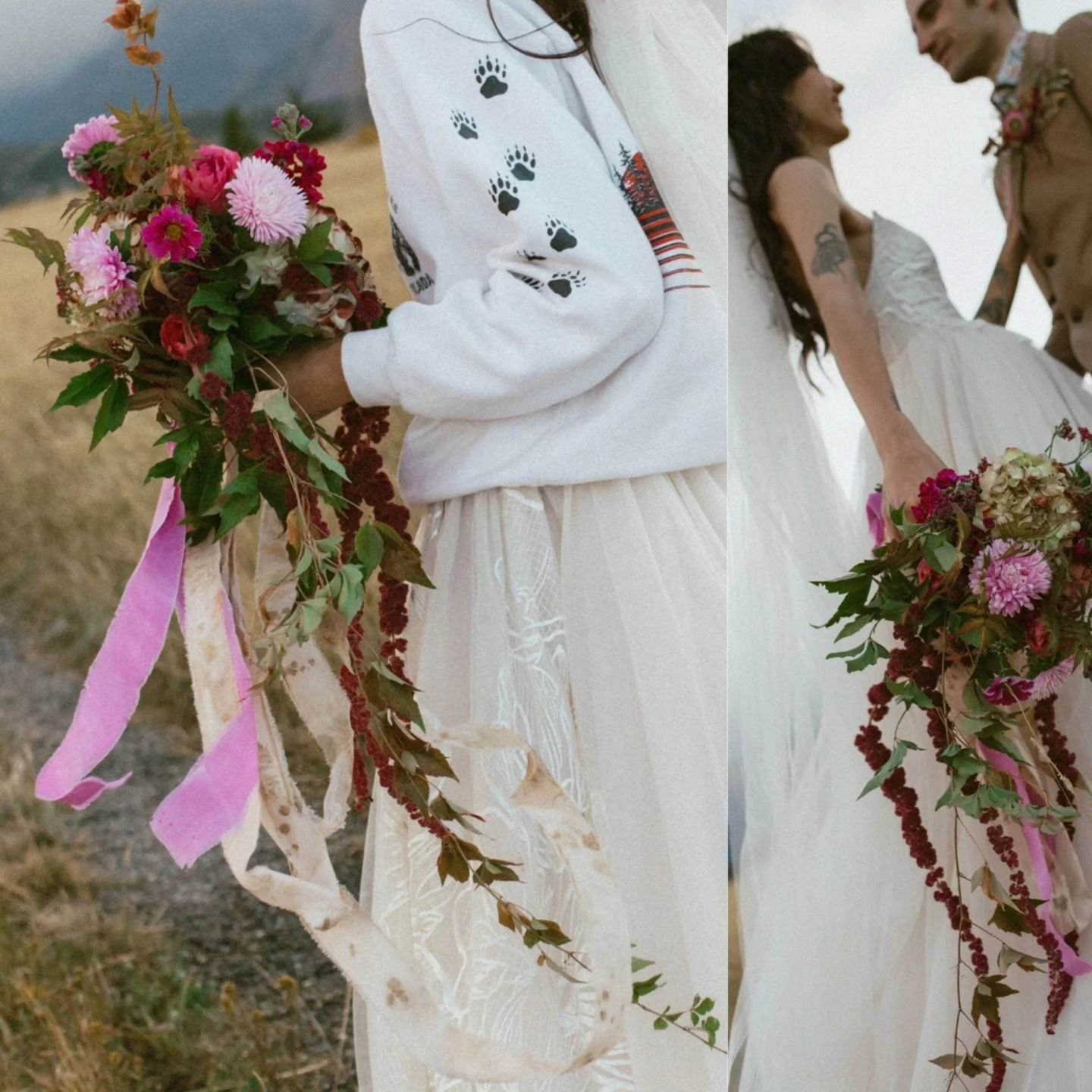 Here is your reminder to put on your wedding atire as much as you can with your partner and take photos! 

The sweater I'm wearing is my dad's from the 70's/80's when he used to camp in Waterton!! 🐾

It was so hard to choose favorites from this day 