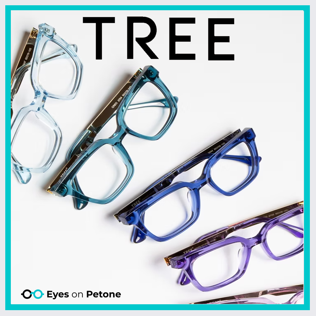 Tree spectacles - bright, colourful, eye-catching