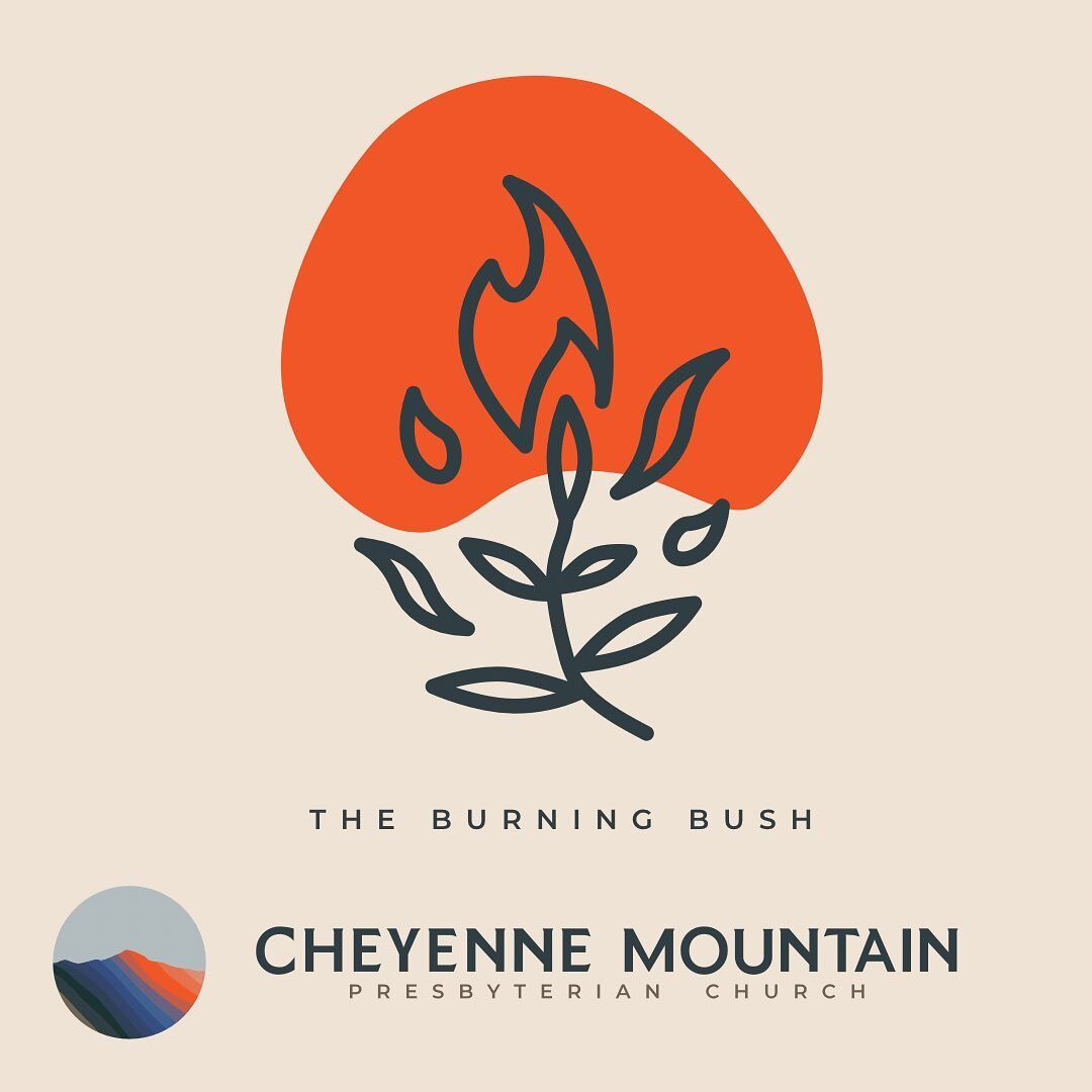 This week our worship guide will feature some new illustrations. The burning bush is the first one, accompanying our call to worship.