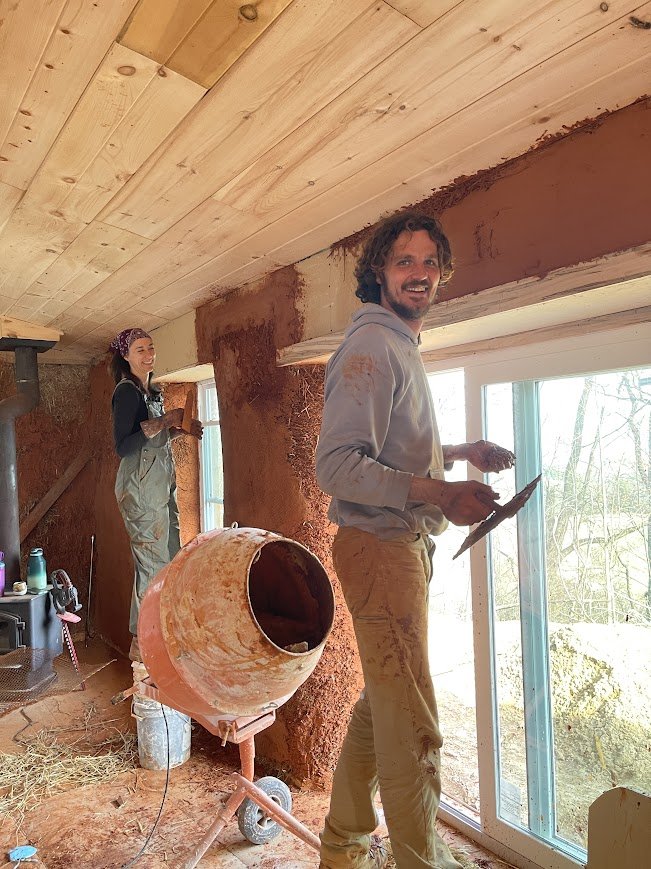 Earth Plaster Weekend #2