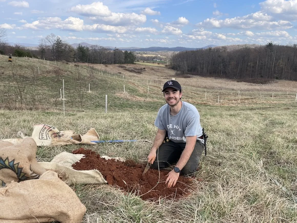Getting ready to plant a new tree! 