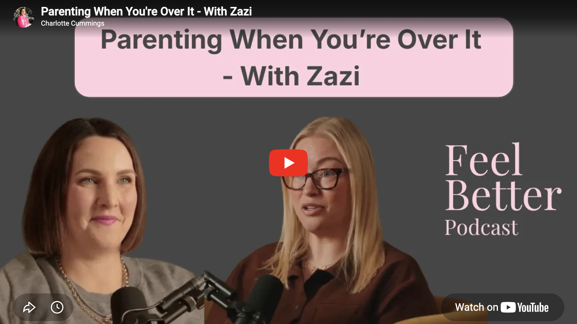 Ep 129: Parenting When You're Over It - With Zazi