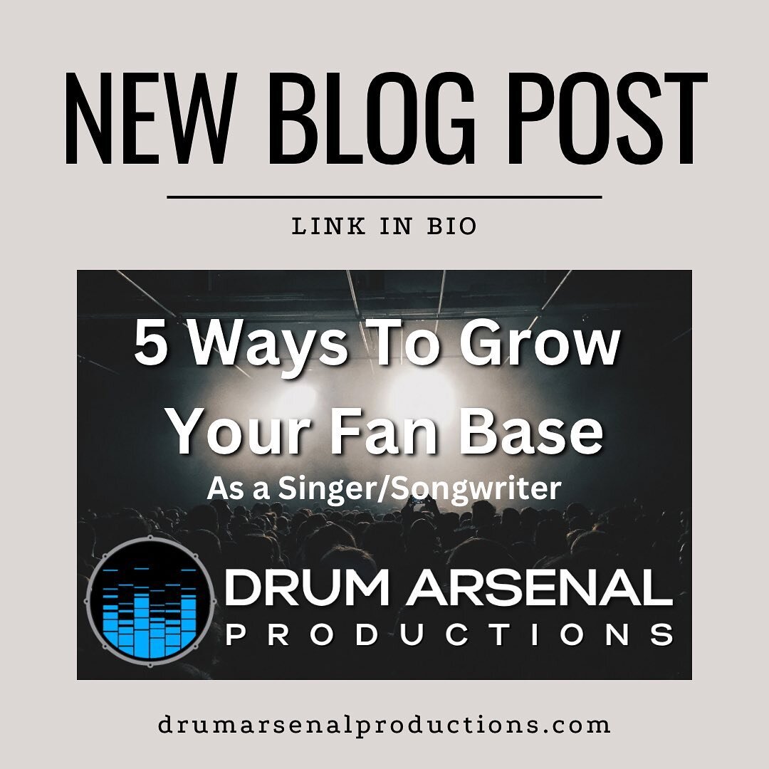 Looking to grow your fan base and reach more dedicated listeners and consumers? This post is for you! 5 simple steps to growing your reach and getting your music out to the masses. Link in bio!