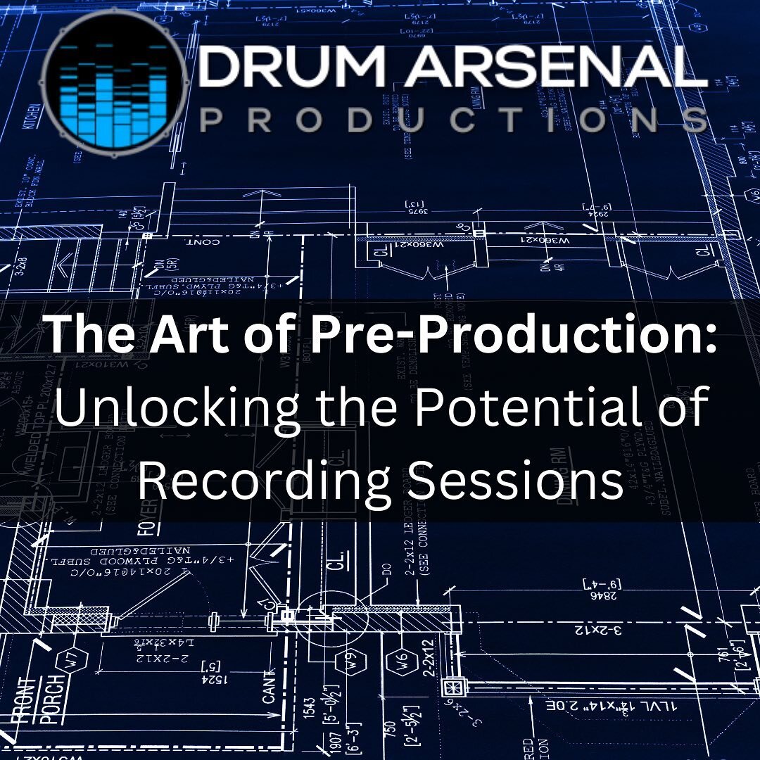 Talking about the art of pre-production this week over on the blog. This is one of the most vital steps to making a great record and running a session smoothly. Read the full post in bio!