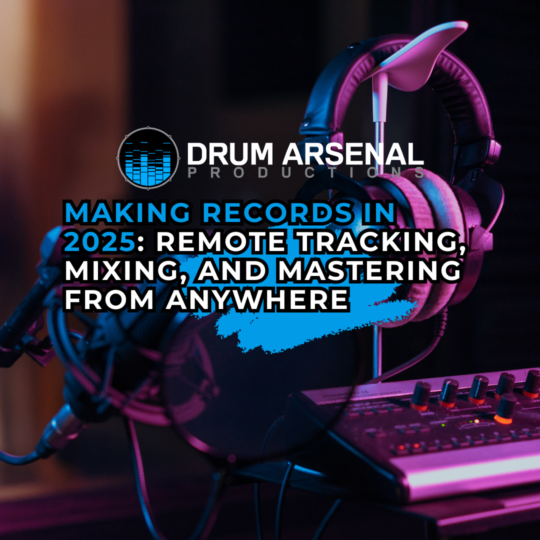 Making Records in 2025: Remote Tracking, Mixing, and Mastering from Anywhere