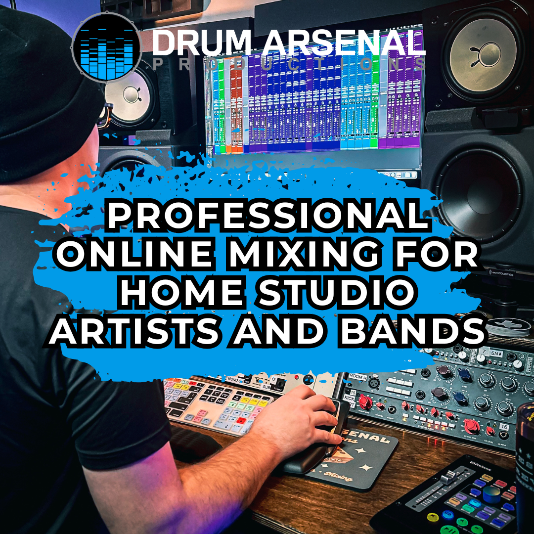 Professional Online Mixing for Home Studio Artists and Bands