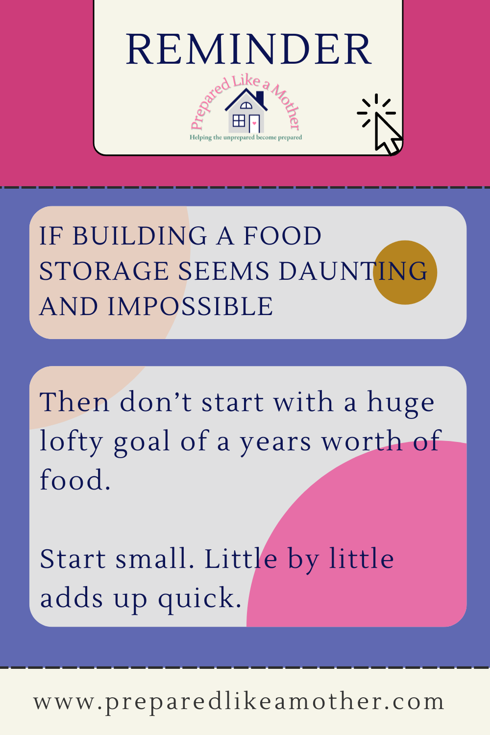 How much food storage do I need? — Prepared Like a Mother