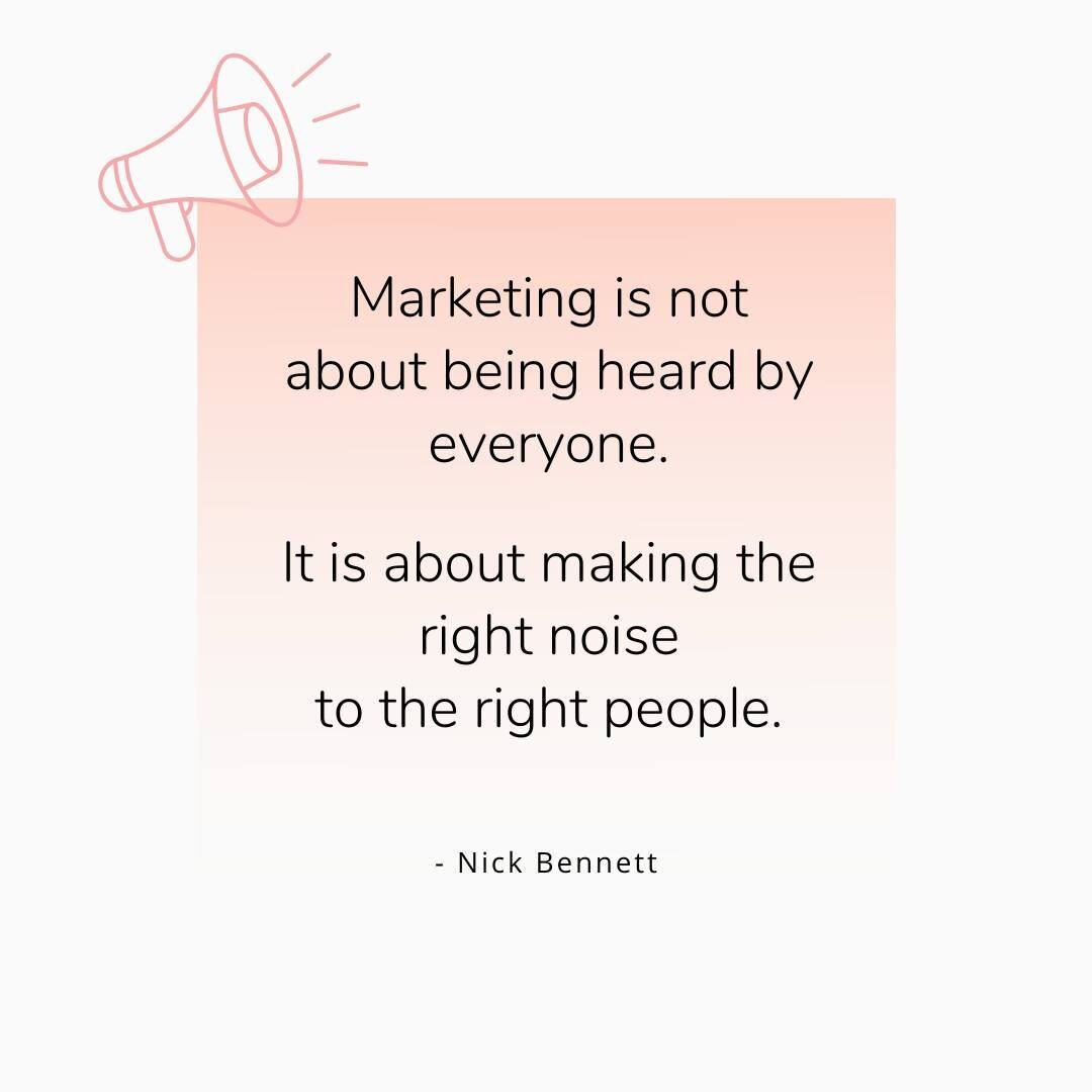 Marketing isn't about 'spraying and praying' - It's strategic... or at least, it should be.⁠
⁠
Trust your marketing professionals and not just what is 'on trend'.⁠
⁠
#marketingtips #marketingadvice #strategicmarketing #socialmediatips #socialmediahel