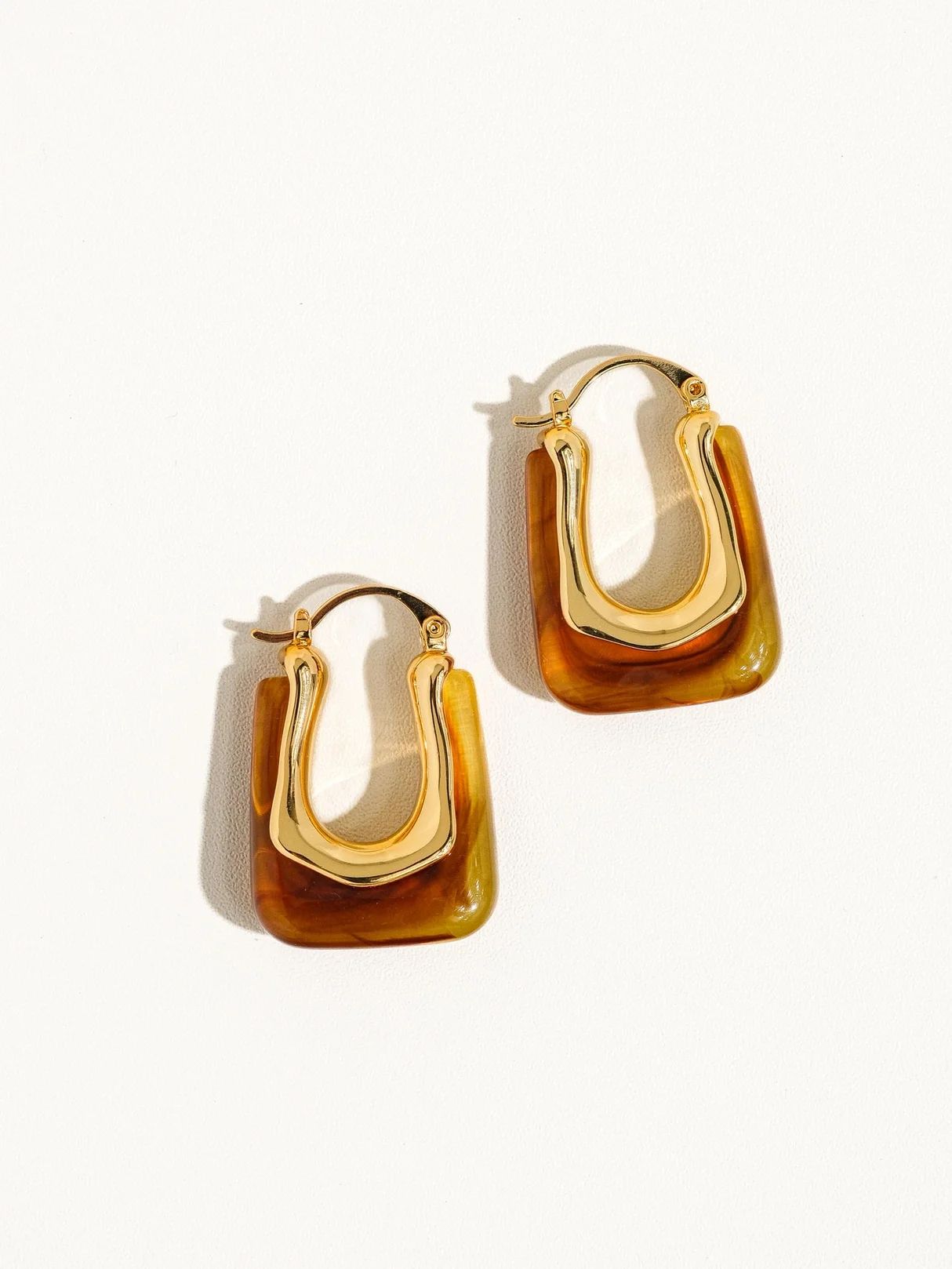 Talia U-Shaped Boho Hoops