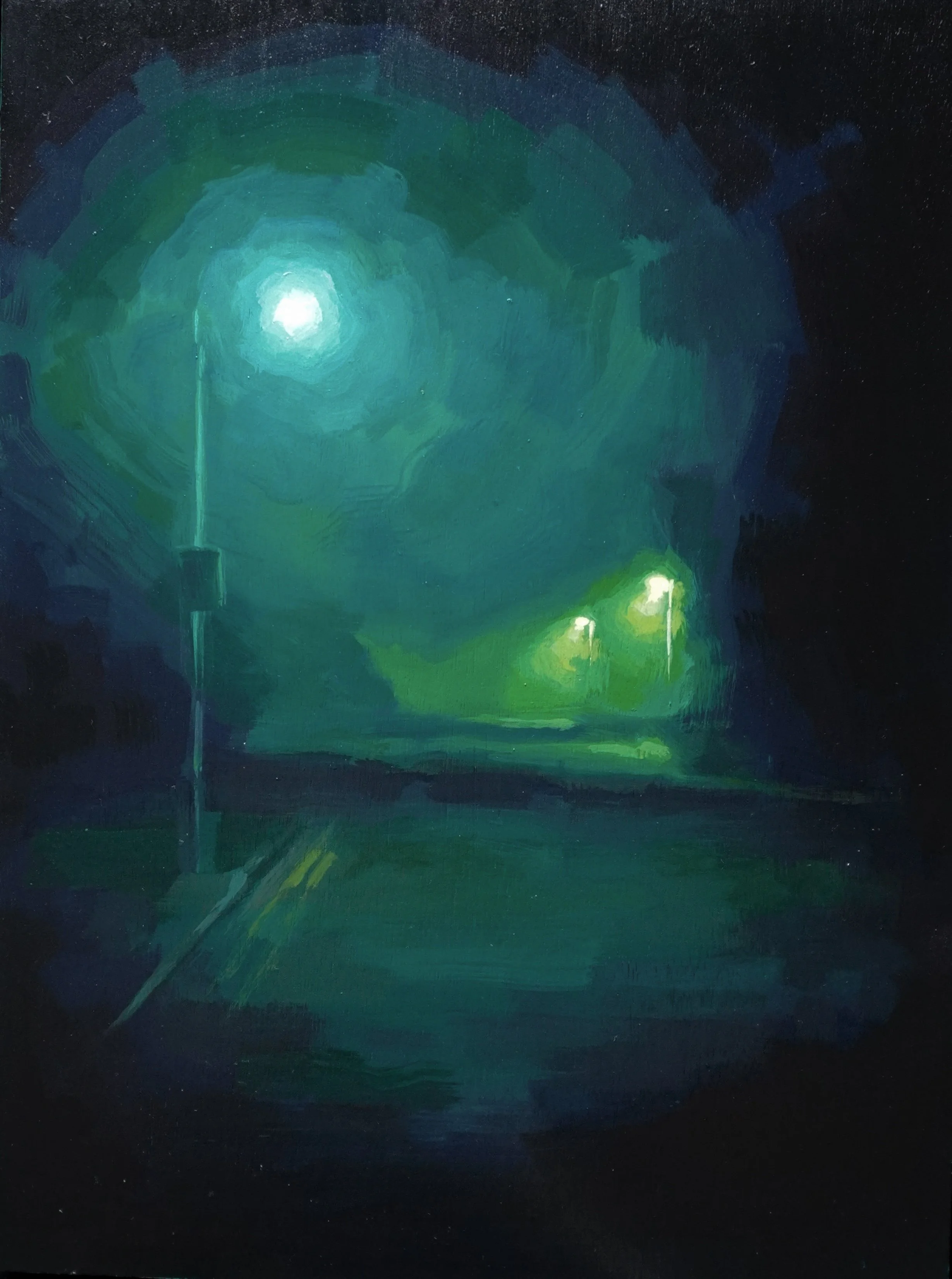 Stella Stockbridge, In the Glow of Nowhere 2, Acrylic.jpg