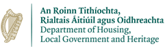 Logo of Department of Housing, Local government and Heritage, for the NPWS.