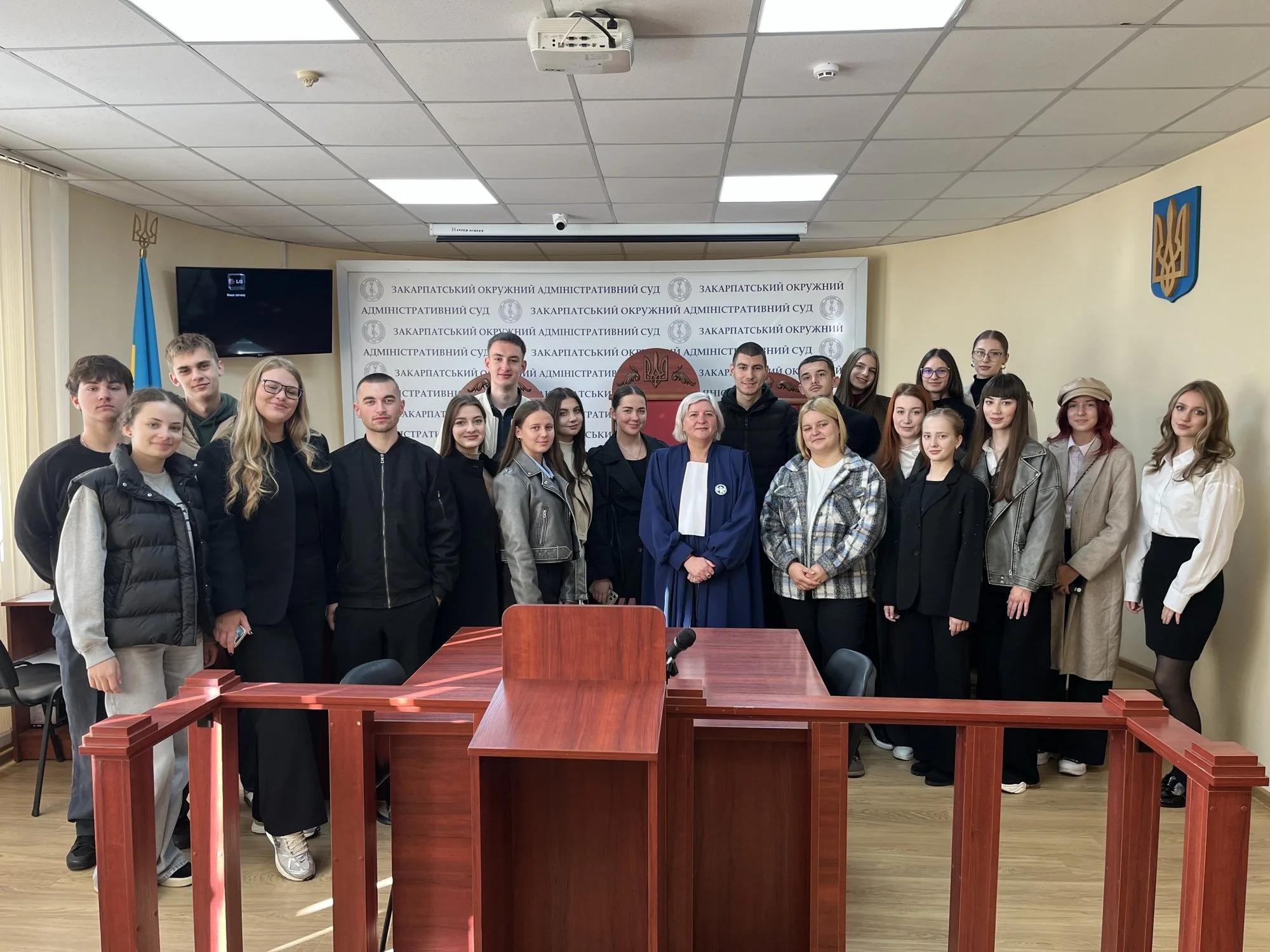ELSA Uzhhorod students at the Transcarpathian Circuit Administrative Court